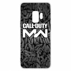 Чехол для Samsung S9 Call of Duty: MW in background bullets - PrintSalon