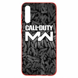 Чехол для Samsung A50 Call of Duty: MW in background bullets - PrintSalon