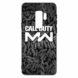 Чехол для Samsung S9+ Call of Duty: MW in background bullets - PrintSalon