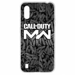 Чехол для Samsung A01/M01 Call of Duty: MW in background bullets - PrintSalon