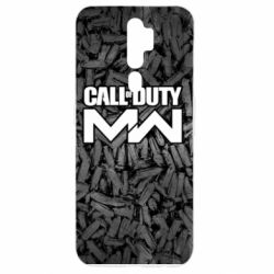 Чехол для Oppo A5/A9 2020 Call of Duty: MW in background bullets - PrintSalon