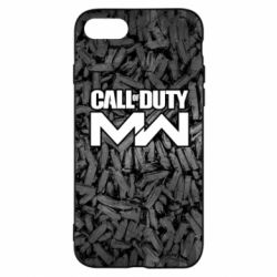 Чехол для iPhone 8 Call of Duty: MW in background bullets - PrintSalon