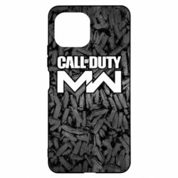 Чехол для Xiaomi Mi11 Lite Call of Duty: MW in background bullets - PrintSalon
