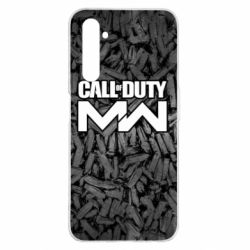 Чехол для Realme 6 Pro Call of Duty: MW in background bullets - PrintSalon