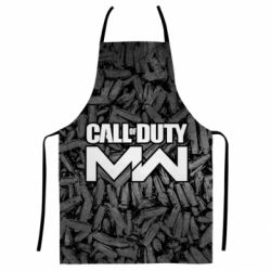 Фартук с 3D принтом Call of Duty: MW in background bullets - PrintSalon