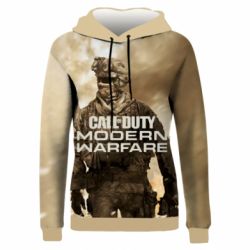 Женское 3D худи Call of Duty new game - PrintSalon