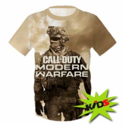 Детская 3D футболка Call of Duty new game - PrintSalon