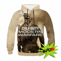 Детское 3D худи Call of Duty new game - PrintSalon