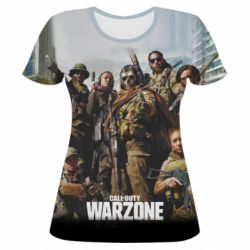 Жіноча 3D футболка   Call of duty team - PrintSalon