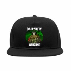 Снепбек Call of duty Warzone ghost green background - PrintSalon