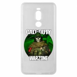 Чехол для Meizu Note 8 Call of duty Warzone ghost green background - PrintSalon