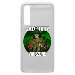 Чехол для Huawei P30 Call of duty Warzone ghost green background - PrintSalon