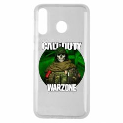 Чехол для Samsung M30 Call of duty Warzone ghost green background - PrintSalon