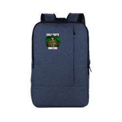 Рюкзак для ноутбука Call of duty Warzone ghost green background - PrintSalon