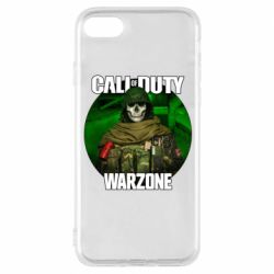 Чехол для iPhone 8 Call of duty Warzone ghost green background - PrintSalon