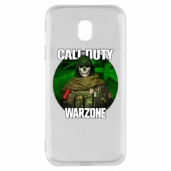 Чехол для Samsung J3 2017 Call of duty Warzone ghost green background - PrintSalon