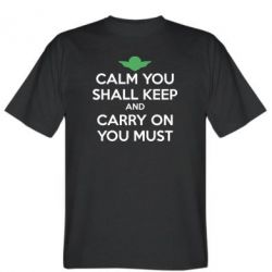 Мужская футболка Stedman Calm you shall keep - PrintSalon