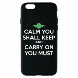 Чехол для iPhone 6/6S Calm you shall keep - PrintSalon