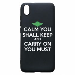Чехол для Xiaomi Redmi 7A Calm you shall keep - PrintSalon