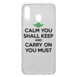 Чехол для Samsung A30 Calm you shall keep - PrintSalon