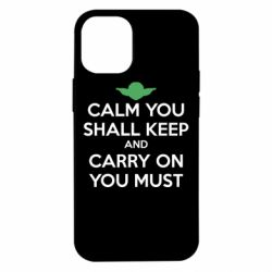 Чехол для iPhone 12 mini Calm you shall keep - PrintSalon