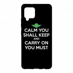 Чехол для Samsung A42 5G Calm you shall keep - PrintSalon