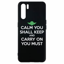 Чехол для Oppo A91/Reno3 Calm you shall keep - PrintSalon