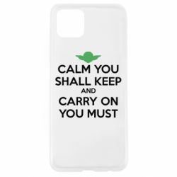 Чехол для Oppo A92s Calm you shall keep - PrintSalon