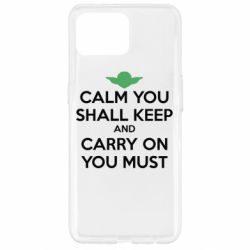 Чехол для Oppo Reno 4 Lite Calm you shall keep - PrintSalon