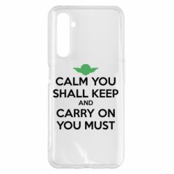 Чехол для Realme 6 Pro Calm you shall keep - PrintSalon