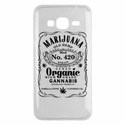 Чохол для Samsung J3 2016 Cannabis label - PrintSalon