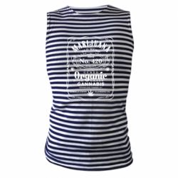 Майка-тільняшка Cannabis label - PrintSalon