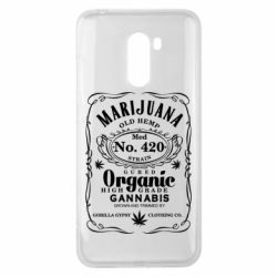 Чохол для Xiaomi Pocophone F1 Cannabis label - PrintSalon