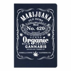 Блокнот Cannabis label - PrintSalon