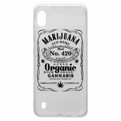 Чохол для Samsung A10 Cannabis label - PrintSalon