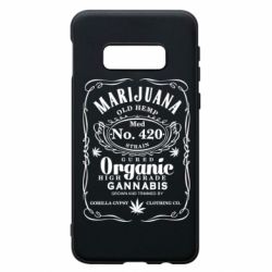 Чохол для Samsung S10e Cannabis label - PrintSalon
