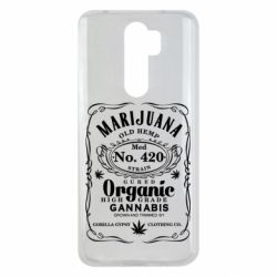 Чохол для Xiaomi Redmi Note 8 Pro Cannabis label - PrintSalon