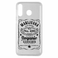 Чохол для Samsung M30 Cannabis label - PrintSalon