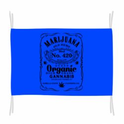 Прапор Cannabis label - PrintSalon