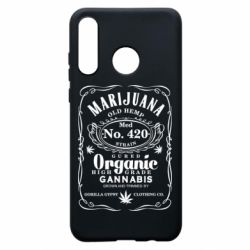 Чохол для Huawei P30 Lite Cannabis label - PrintSalon