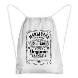 Рюкзак-мішок Cannabis label - PrintSalon