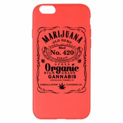 Чохол для iPhone 6 Plus/6S Plus Cannabis label - PrintSalon