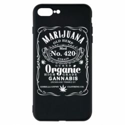 Чохол для iPhone 7 Plus Cannabis label - PrintSalon