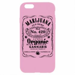 Чохол для iPhone 6/6S Cannabis label - PrintSalon