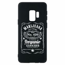Чохол для Samsung S9 Cannabis label - PrintSalon