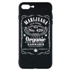 Чохол для iPhone 8 Plus Cannabis label - PrintSalon