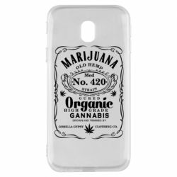Чохол для Samsung J3 2017 Cannabis label - PrintSalon