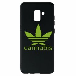 Чохол для Samsung A8+ 2018 Cannabis - PrintSalon