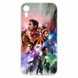 Чехол для iPhone XR Canvas marvel universe - PrintSalon