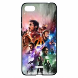 Чехол для Xiaomi Redmi 6A Canvas marvel universe - PrintSalon